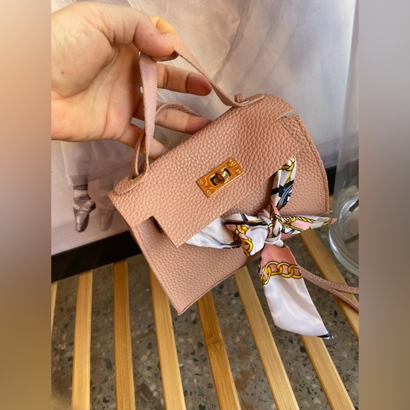 Mini Bag with Silk Scarf - Picture 5 of 7